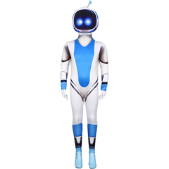 Cosmic Robot Astro Bot Bodysuit Sony Space Robot Costume Halloween Costume