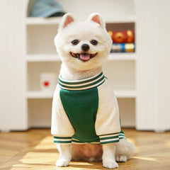 Wholesale Fleece Dog/Cat Outdoor Jacket - Small/Medium Pets, D-Ring & Buttons