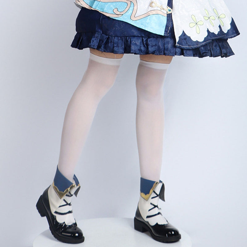 Genshin Impact cosplay animation clothing anime game Luoli girl Mond Barbara cos clothing matching shoes