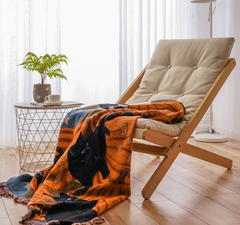 Halloween style tassel throw blanket for beds sofa towel single full cover sofa blanket winter picnic mat nordic tapestry XT05