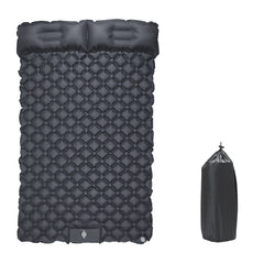 Ultralight Inflatable Sleeping Pad with Pillow - 1-2 Person Camping Mattress