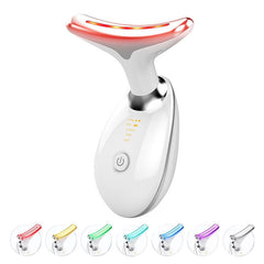 Neck Massager Beauty Device with 7-Color Light Therapy