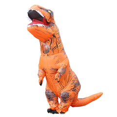 Cosplay Halloween Party Game Adult Children Inflatable Suit Tyrannosaurus Rex Dinosaur Inflatable Clothes Show Props