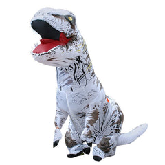 Cosplay Halloween Party Game Adult Children Inflatable Suit Tyrannosaurus Rex Dinosaur Inflatable Clothes Show Props