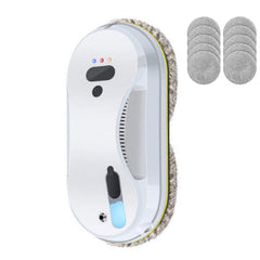 5600Pa Smart Window Cleaning Robot, Ultra-Thin Auto Glass Cleaner with Remote for Home & Office