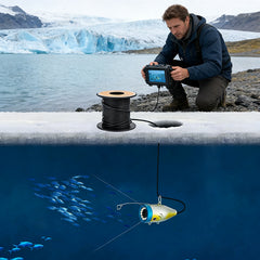 Underwater Fishing Camera with 8 IR Lights, 5V DC Cable, Length Options 15/20/30m, Fish Finder