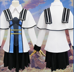 Mushoku Tensei Jobless Reincarnation Cosplay Roxy Migurdia Rudeus Eris Sylphiette Greyrat Uniform Costume Halloween Party Suit