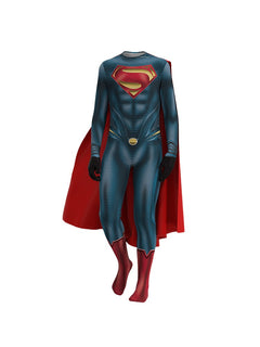 Halloween party Superman Iron Man costume Clark Kent cosplay jumpsuit