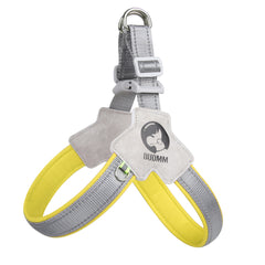Dog Harness Chest Strap for Small and Medium Dogs, Reflective Leash for Outdoor Walking, Anti-Pull Design for Corgi, Bichon