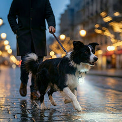 USB Rechargeable 3-Mode LED Pet Safety Light - Glowing Collar for Dogs and Cats