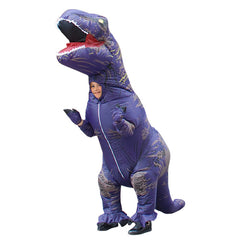 Cosplay Halloween Party Game Adult Children Inflatable Suit Tyrannosaurus Rex Dinosaur Inflatable Clothes Show Props