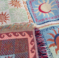 Multi-functional blanket for camping, bedroom, living room, cotton blanket, sofa cushion, and blanket