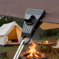 10-Piece Tarp Locking Clips: Waterproof High-Strength Fasteners for Pool Covers, Tent, Awning, and Camping Use