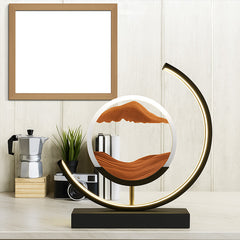 LED Flowing Sand Painting Lamp: Night Light for Home (Gift Option)