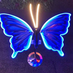Automatic Fluttering Butterfly Lights with Realistic Wings | LED Fairy Decor for Wedding & Party