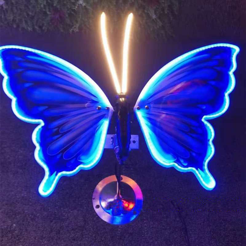 Automatic Fluttering Butterfly Lights with Realistic Wings | LED Fairy Decor for Wedding & Party