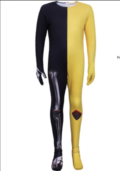 Fortnite Half-Anatomy Banana Costume Skull Banana Game Cosplay Costume Halloween Party Outfit