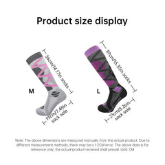 Thermal Merino Wool Socks for Skiing & Hiking - Warm, Moisture-Wicking, Anti-Slip for Men & Women