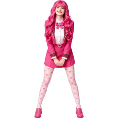 Descendant 5 Dark Fantasy Pink Princess Cosplay Costume Halloween Red Rise Series Stage Performance Outfit