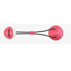Dog Food Toys - Silicone Suction Interactive Chew Toy, Dental Cleaning Chew Brush for Puppy Teething & Pet Feeding Supplies