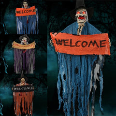 Halloween Hanging Ghost Ghost Festival Horror Electric Skull Haunted House Layout Light Decorations Halloween Decoration