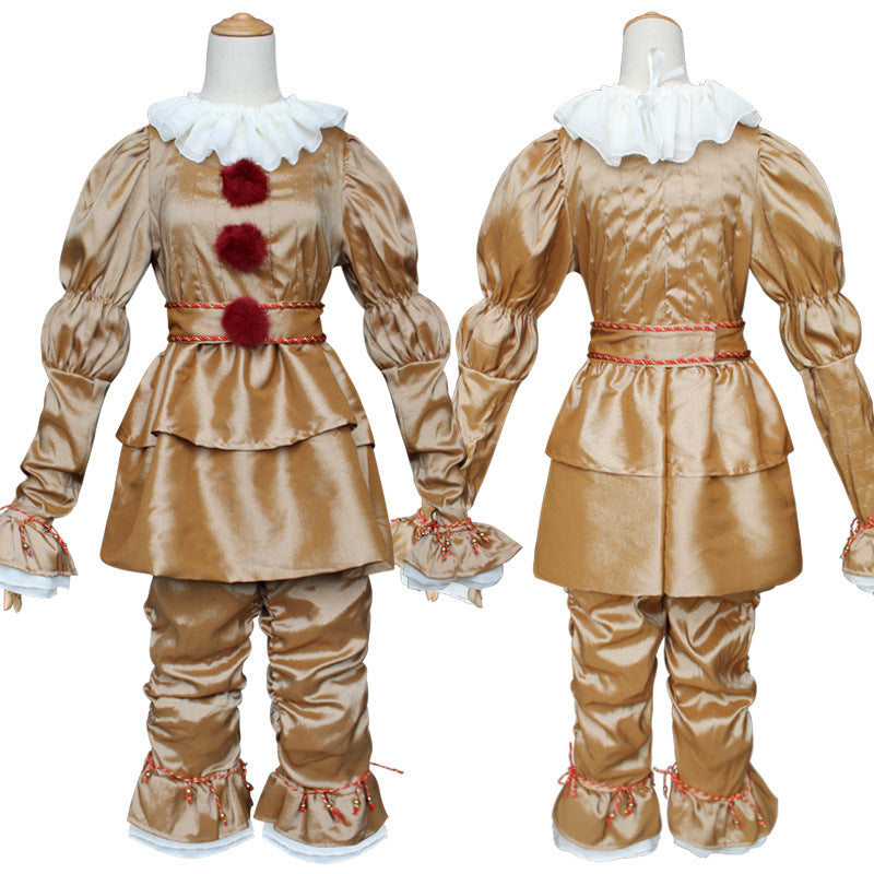 Movie It: Chapter Two Pennywise Cosplay Costume Clown Halloween Costumes Adult Kids