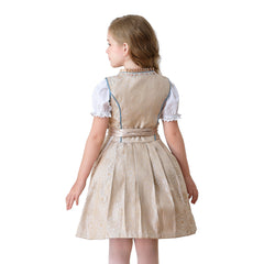 Festival Children's Clothing Girl Cos Maid Costume Oktoberfest Munich Farm Countryside Dress