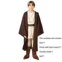 Jedi Star Wars Classic Characters Children's Cosplay Costumes Halloween Stage Performance