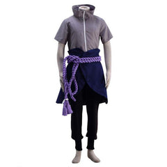 Uchiha Sasuke Cosplay Costume Wig Anime Suit Halloween Comic Clothes Outfit for Adult and Children