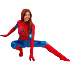 Halloween Adult Women's Spider-Woman 4 Fresh Start Cosplay Costume Female Hero Bodysuit Party Costume