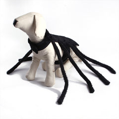 Spider Back Design Pet Halloween Costume – Fits Cats, Small/Medium Dogs & Puppies