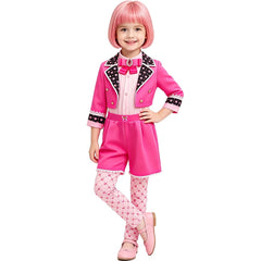 Cosplay Costume Pink Queen of Hearts Performance Dress for Halloween, Convention, Party - Star Inheritance Style