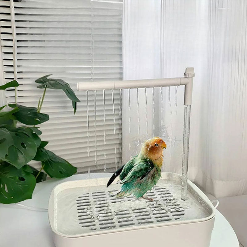 Automatic Parrot Bath - USB Electric Bird Bath with Circulating Water Shower