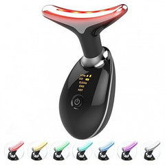 Neck Massager Beauty Device with 7-Color Light Therapy