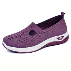 Flat Slip-On Casual Mesh Shoes for Women